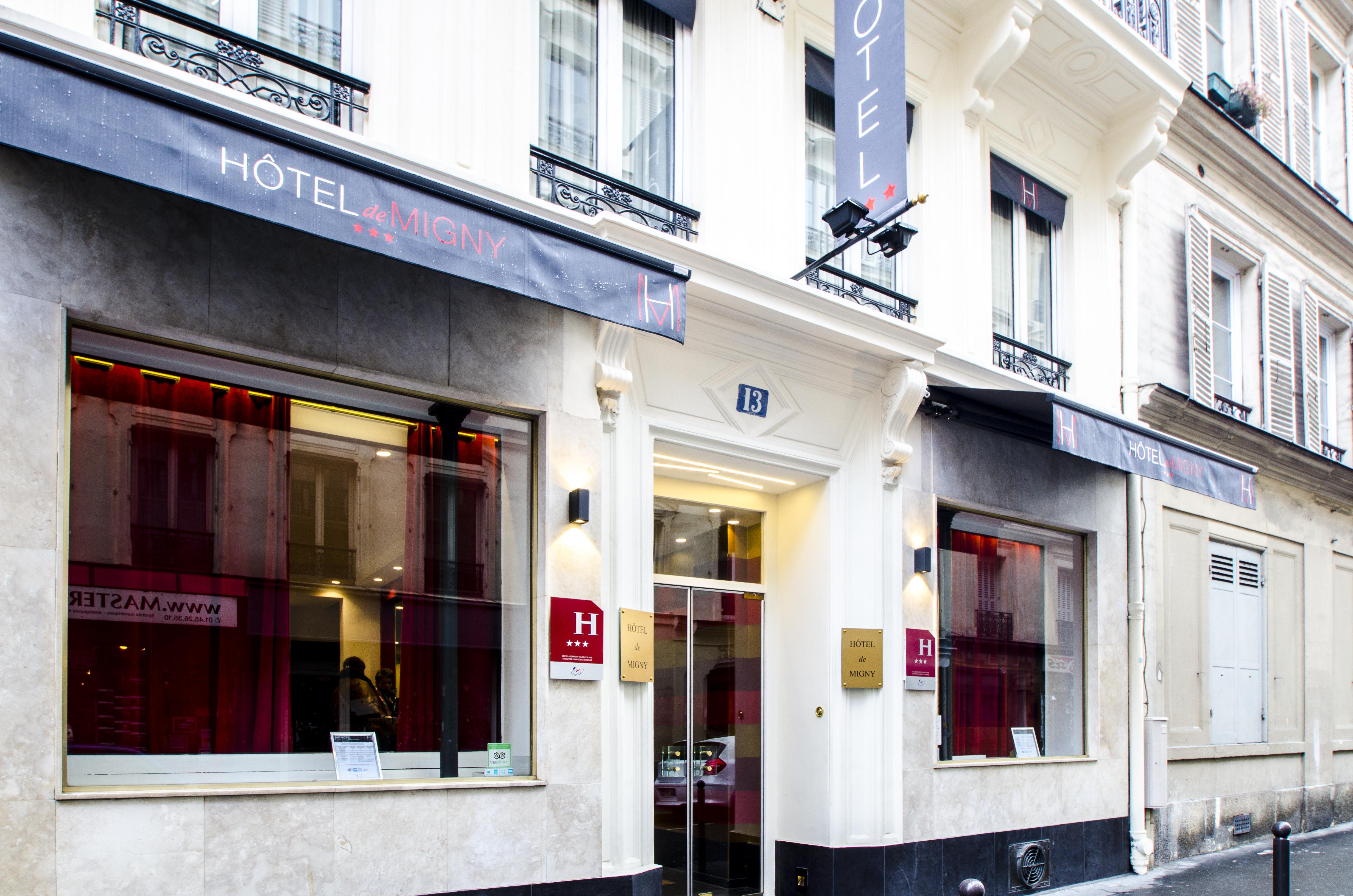 Hotel Migny Opera Montmartre Париж Екстериор снимка